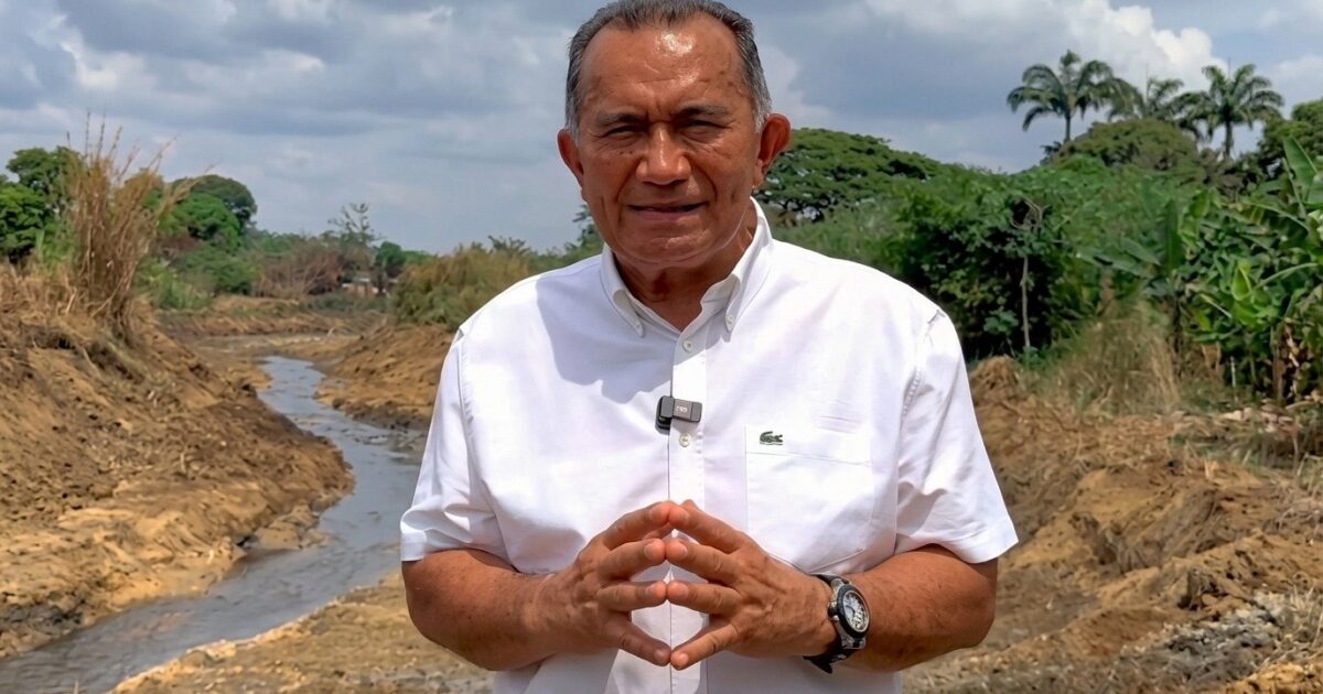 El gobernador Alberto Galíndez en la Troncal 5 de Cojedes al pedir la descentralización de los peajes