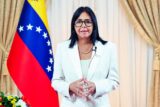 Delcy Rodríguez, presidenta encargada de Venezuela. Crédito sugerido: Presidencia de Venezuela