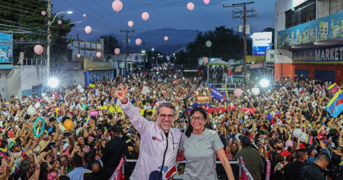 Delcy Rodríguez afirmó que en la oposición «están desesperados por el poder»