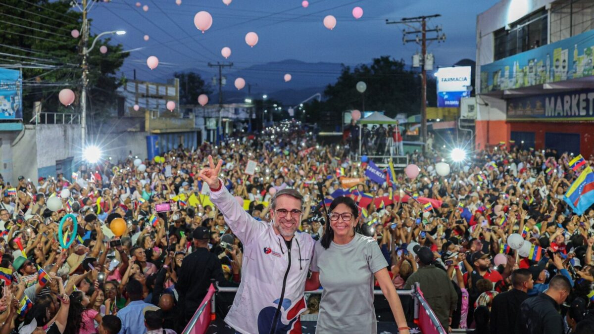 Delcy Rodríguez afirmó que en la oposición «están desesperados por el poder»