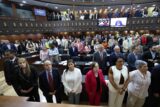 Representantes de la sociedad civil durante la juramentación del Comité de Postulaciones Judiciales en la Asamblea Nacional de Venezuela