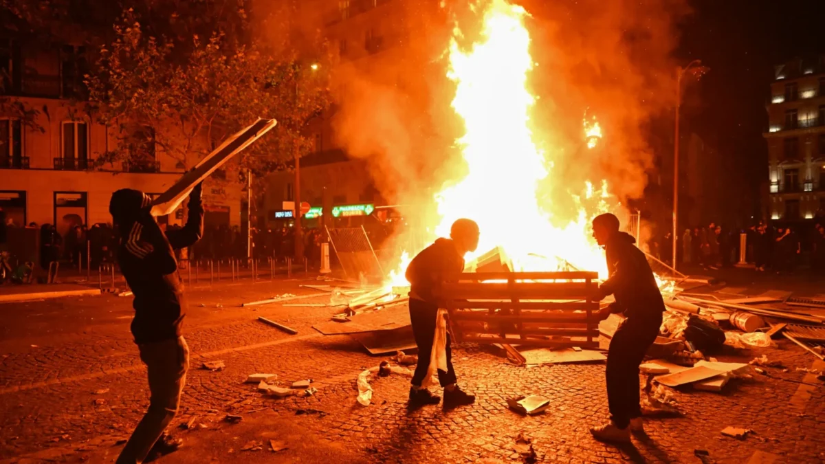 Los disturbios de octubre en Europa.