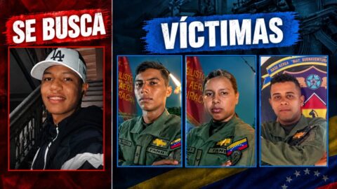 Soldado Raymond Paz y los tres militares muertos en la Base Aérea Buenaventura Vivas, Táchira